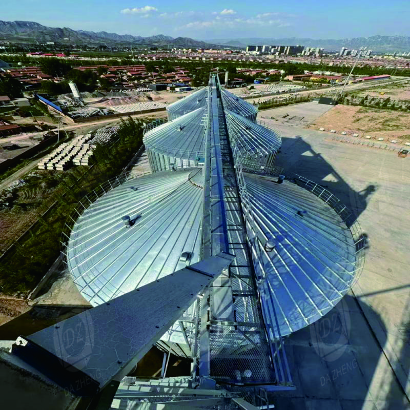 Стоманени силози за сушене на зърно в селското стопанство