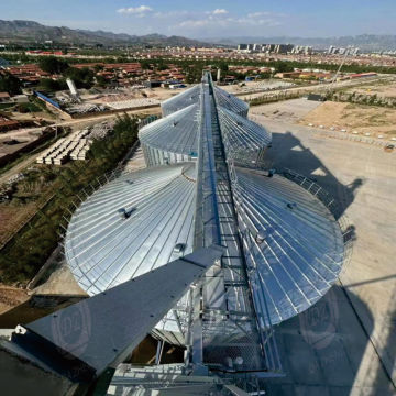 Стоманени силози за сушене на зърно в селското стопанство