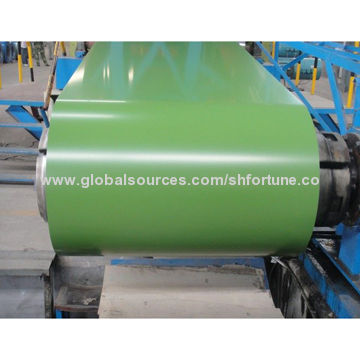 Prepainted Galvanized Steel Coil with 0.15 to 3.2mm Thickness and 650 to 1500mm Width