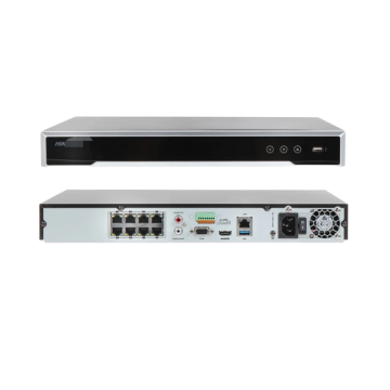 Hikvision 8MP 8 kênh 4K NVR DS-7608NI-M2/8P-Máy ghi âm giám sát bảo mật IP chạy bằng POE