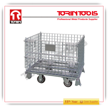 Collapsible wire mesh container SWK9011-B (L800*W600 mm)
