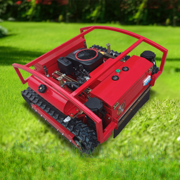 Multifunctional Crawler Type Lawn Mower Robot for Large Area Land Reclamation