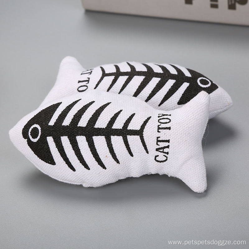 Best Selling Stuffed Fishing Fish Cat Plush Toys