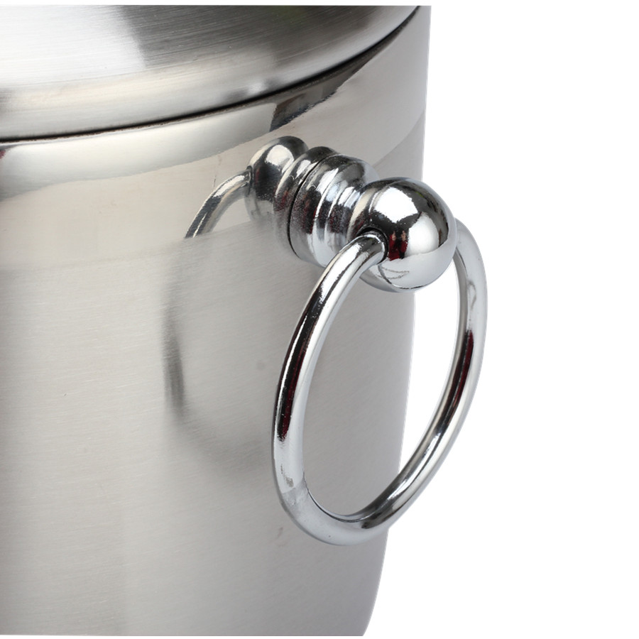 Stainless steel ice bucket with good cooling effect