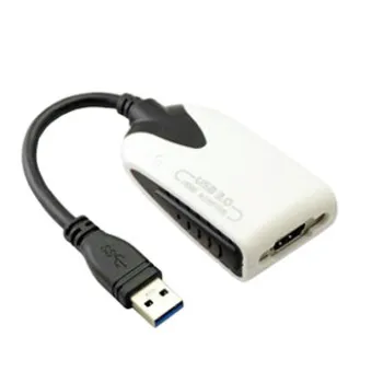 Extend mirror/HDMI cable, support 1080p USB 3.0 to HDMI Cable converterNew