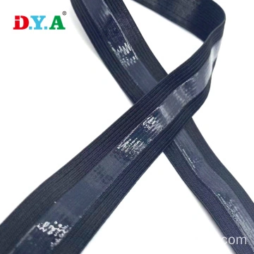 non slip silicone coated elastic band China Manufacturer