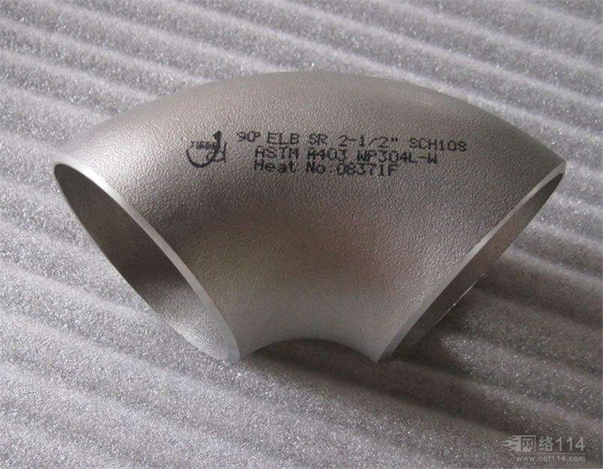 ASME 403316L 4 &#39;&#39;엘보 짧은 반경 강철