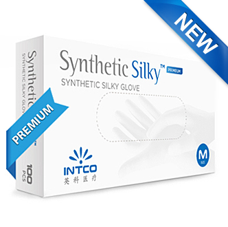 Hot Sale Preminum Synthetic Silky TPE PE Glove