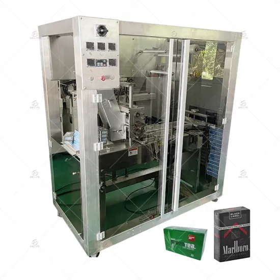 High Speed Playing Cards & Tobacco Box Cellophane Wrapping Machine - Bottom Price