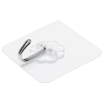 Stainless Steel Hooks: Strong, Patterned, and Transparent - A Durable and Invisible Hanging Solution