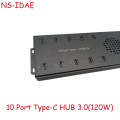 10 PORT USB 3.0 Hublader