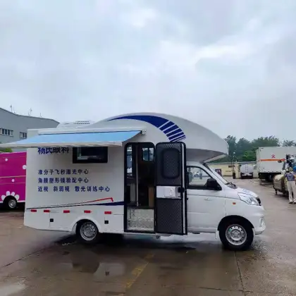 Mobile Eye Care Unit for On-Site Vision Testing