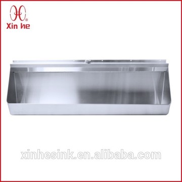 SUS304 long design stainless steel urinals for sale