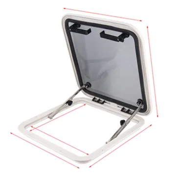 Aluminium Porthole Metal Round Diameter ABS Anti-Aging Marine Boat Window Hatch Cover