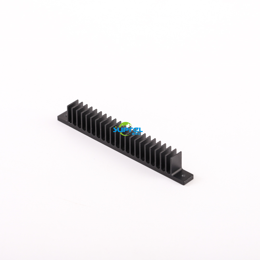 Extruded Black Heatsinks