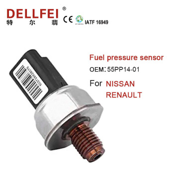 Car Fuel rail pressure sensor 55PP14-01 For NISSAN