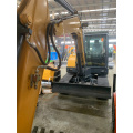 6ton mini excavator with swing boom closed cabin