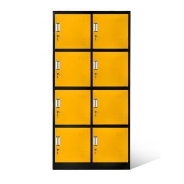 Colourful 8 Doors Metal Sports Gym Lockers