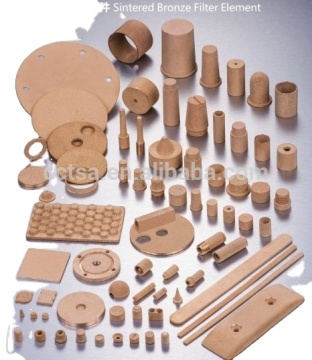Sintered Metal Filters: Stainless Steel 316L, Bronze, Brass, Copper