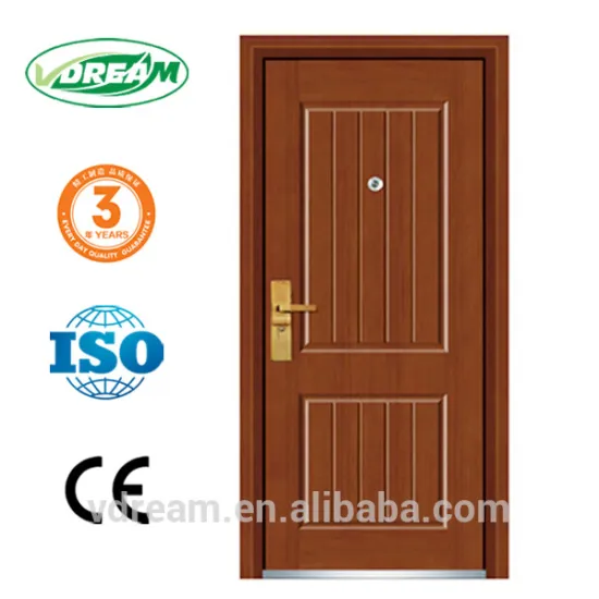 steel wooden front door