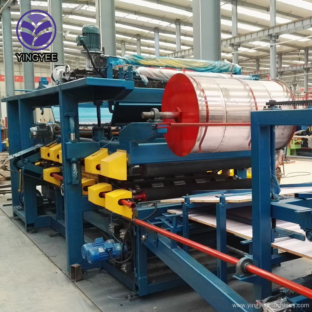 aluminum sheet eps sandwich production line