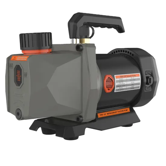 Portable 12V Auto Vacuum Pump for Car Air Conditioning Repair - Ultimate Pressure 5Pa