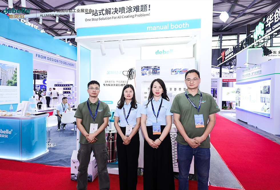 Electrostatic gun high throughput