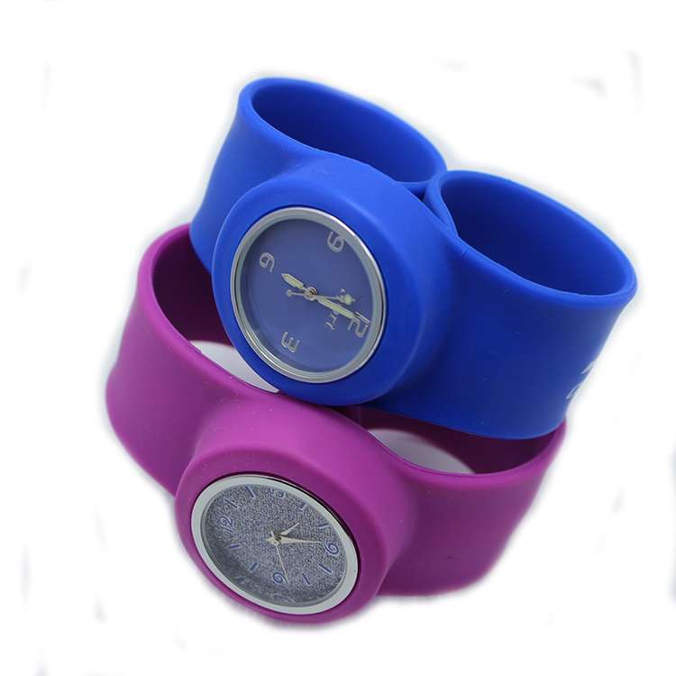 Silicone slap watches 