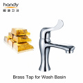 Single Hole Basin Mixer Brass Chrome Single Lever Single Cold Pillar Taps Factory