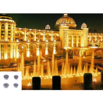 200 واط تحت الماء LED FOUNTAIN LIGHT