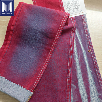 100% Cotton Flocked Denim Fabric 11OZ