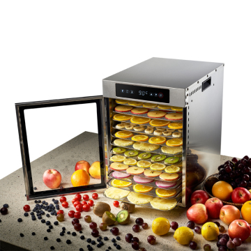 12 Tabletts -Dehydratormaschine für Obst und Gemüse: Mango, Orange, Zitrone, Zwiebel Trocknen