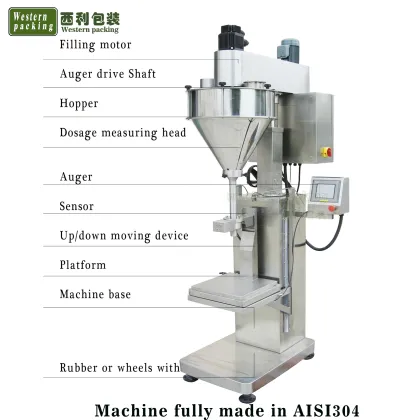 Seasoning and Dry Spice Powder Bottle Filling Machine