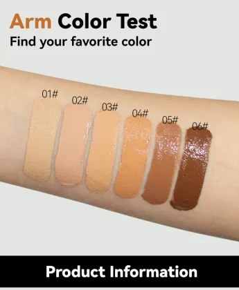 Korean Matte Long-Lasting Foundation with Full Coverage and Poreless Finish