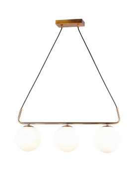 Modern Glass Shade Lighting Chandelier For Coffee shop