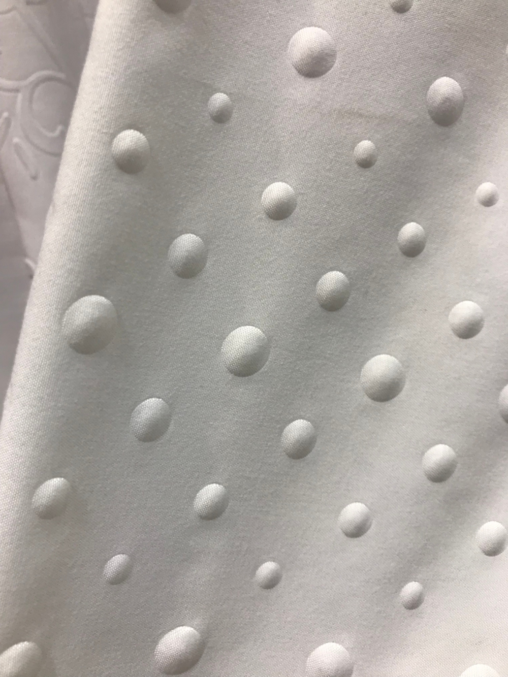 3D Dots Embossed Microfiber Fabric