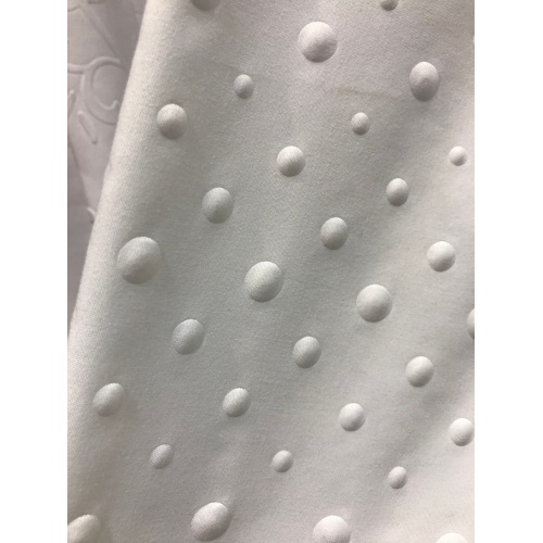 Kain Polyester 3D Dots Timbul Micofiber