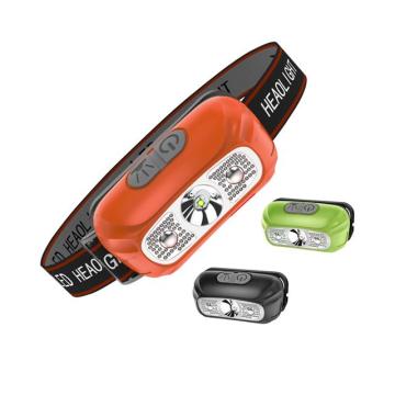 Mini USB boleh dicas semula lampu sensor LED untuk memancing perkhemahan luar