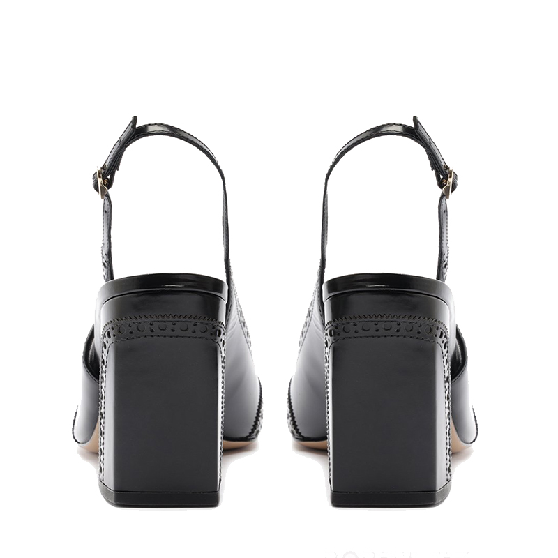 Elegant Women's High Heels with Chunky Mid Heel