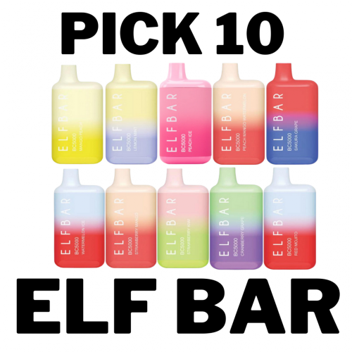 Factoty Elf Bar 5000パフ使い捨ての蒸気