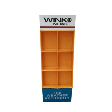 High-Quality 3P Board Display Stand for Food Merchandise