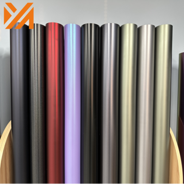 Super Stretchable PVC Auto Body Stickers: Enhance Your Vehicle with Matte Metallic Film Wrapping Vinyl
