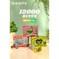 Waspe 12000 Puffs Thiết bị dùng một lần của Thụy Điển