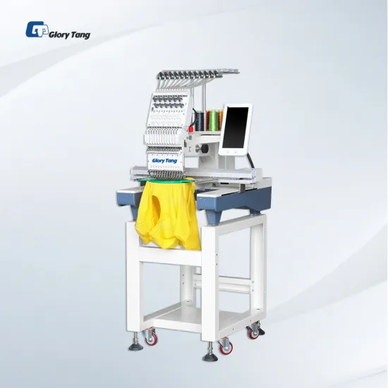 High Precision Multi-Head Embroidery Machine for Garment, Hat, Shoe, and Sock Applications