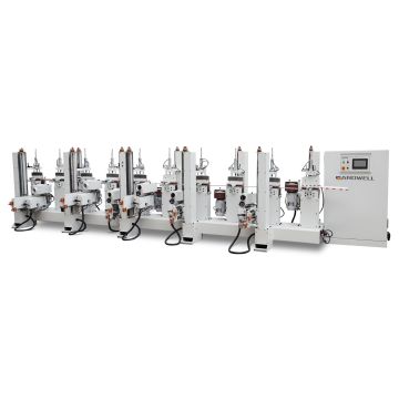 Floor corner line sanding and polishing machine