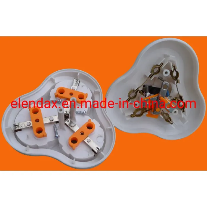 Adaptor Daya Listrik 2 Arah EU Hitam (P8812)