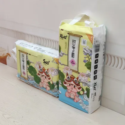 Low Price Disposable Baby Diaper Grade B