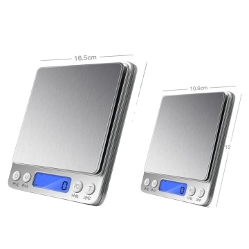 High Precision Multi-Function Baking Cooking Digital Scale - 5kg/10kg Stainless Steel Kitchen Scale