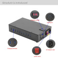 120W10-Port USB-Ladestation
