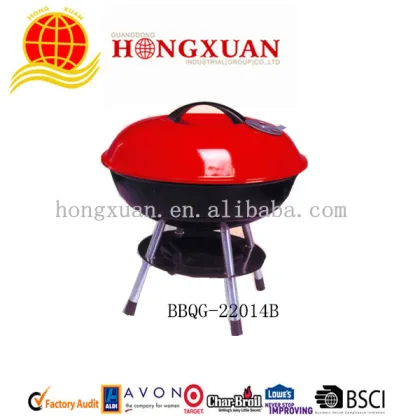 Weber Gold Portable Charcoal Grill BBQ Hamburger Barbecue Grill for outdoor barbecue